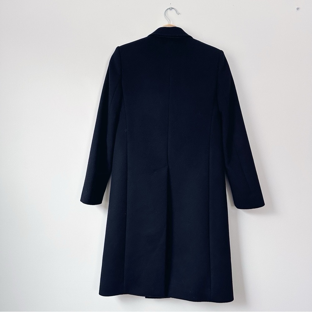 NWT Women’s Burberry Bramley Wool & Cashmere Car Coat Women's Blazer Coat Black - Picture 9 of 14